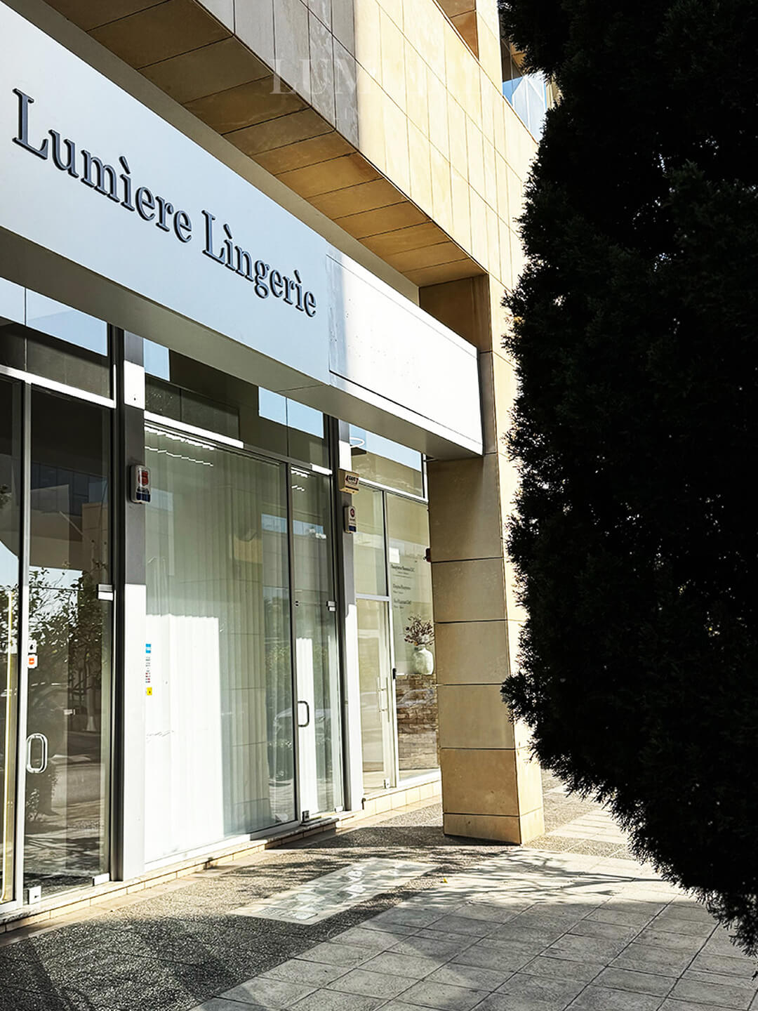 Google Maps location showing Lumiere boutique in Limassol Cyprus with directions parking and nearby landmarks for easy navigation