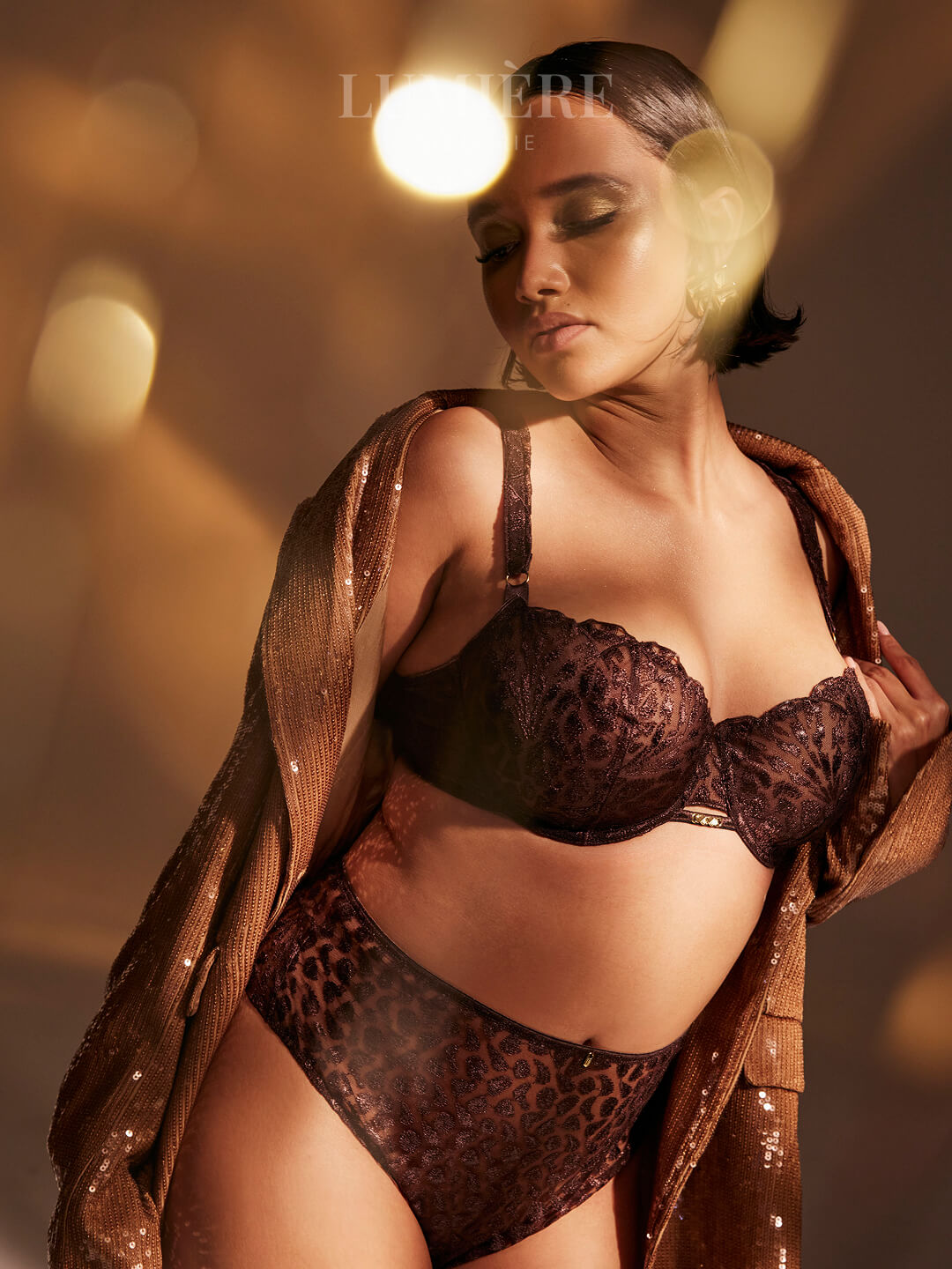 Lumiere luxury lingerie brands Aubade Olivia von Halle and Derek Rose showcased together in Limassol Cyprus boutique