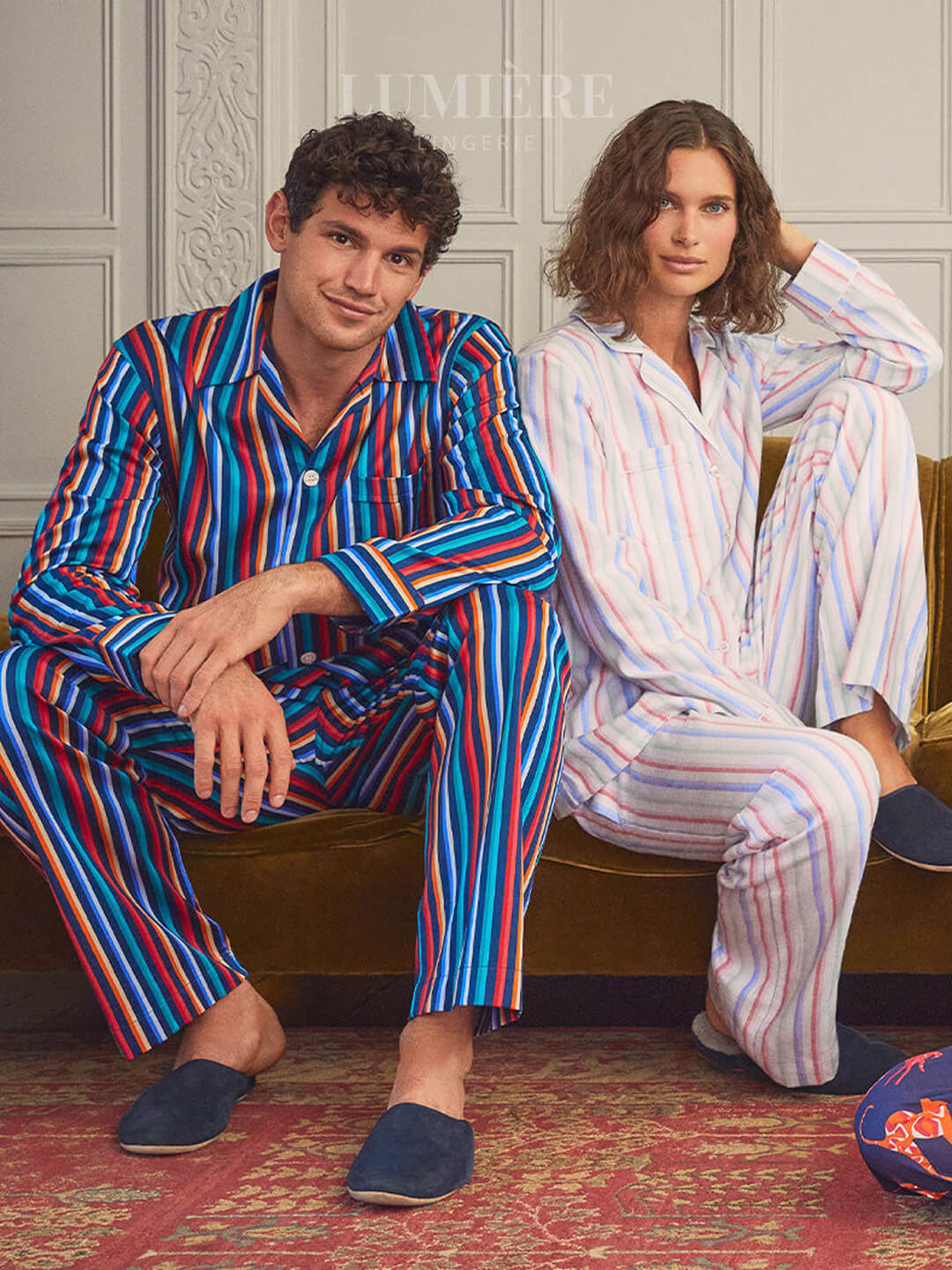 Temperature-regulating silk pyjamas perfect for Cyprus Mediterranean climate hot nights cool mornings at Lumiere